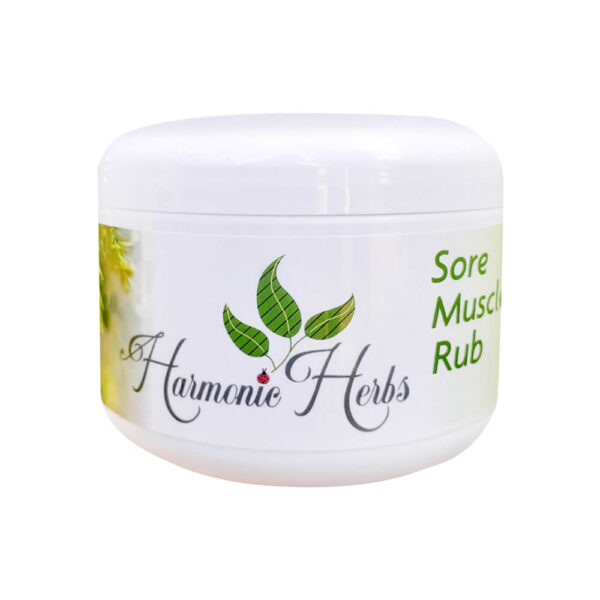 Sore Muscle Rub Salve from Harmonic Herbs